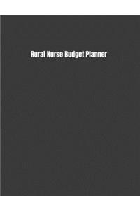 Rural Nurse Budget Planner