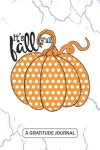 it's fall y'all - A Gratitude Journal