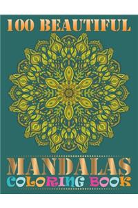 100 Beautiful Mandalas Coloring Book