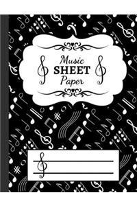 Music Sheet Paper