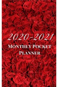 2020-2021 Monthly Pocket Planner
