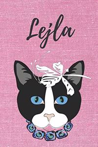 Lejla Katzen Notizbuch / Malbuch / Tagebuch / Journal / DIN A5 / Geschenk