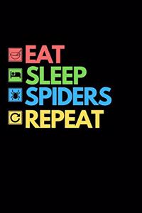 Eat Sleep Spiders Repeat