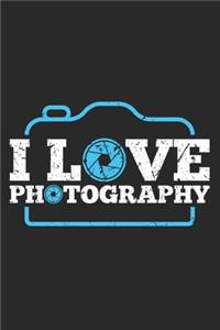 I Love Photography Notebook