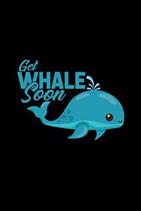 Get whale soon: 6x9 Whale watching - grid - squared paper - notebook - notes