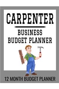 Carpenter Business Budget Planner