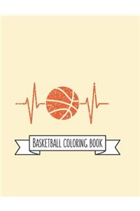 Basketball Coloring Book