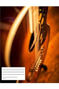 Guitar Tablature Manuscript Paper - 200 Page Book 8.5 x 11 - Guitar Tab Notebook