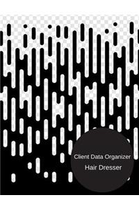 Client Data Organizer Hair Dresser