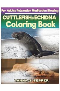 ELEPHANT SEAL+ENGLISH COCKER SPANIEL Coloring book for Adults Relaxation