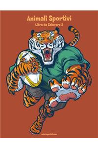 Animali Sportivi Libro da Colorare 2