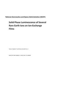 Solid Phase Luminescence of Several Rare Earth Ions on Ion-Exchange Films