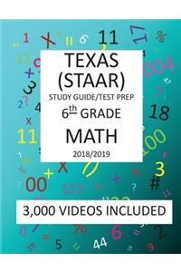 6th Grade TEXAS STAAR, MATH