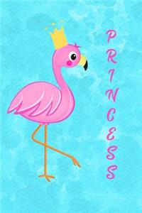 A Flamingo Princess Composition Notebook