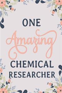 One Amazing Chemical Researcher