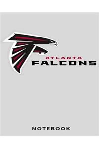 Atlanta Falcons Notebook: Blankbook Diary Journal