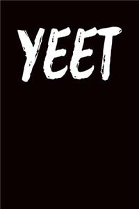 Yeet: Wide Ruled Journal