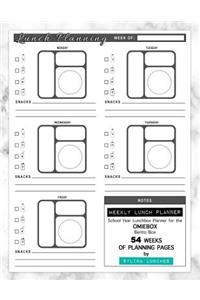 Weekly Lunch Planner