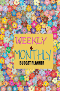 Budget Planner: Weekly and Monthly: Budget Planner for Bookkeeper Easy to use Budget Journal (Easy Money Management): Weekly and Monthly: Budget Planner for Bookkee