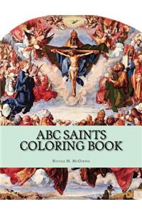ABC Saints Coloring Book