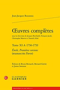 Oeuvres Completes. Tome XI a 1758-1759