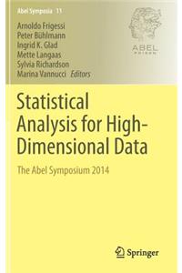 Statistical Analysis for High-Dimensional Data