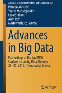 Advances in Big Data