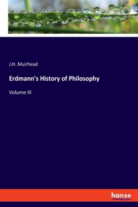 Erdmann's History of Philosophy