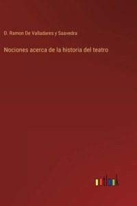 Nociones acerca de la historia del teatro