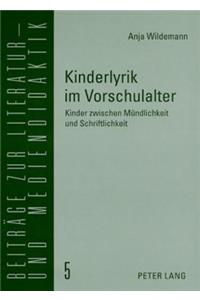 Kinderlyrik im Vorschulalter