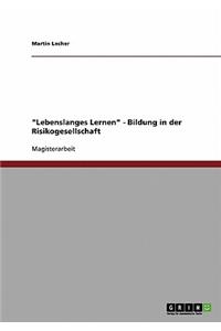 Lebenslanges Lernen - Bildung in der Risikogesellschaft