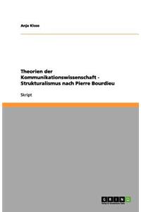 Theorien der Kommunikationswissenschaft - Strukturalismus nach Pierre Bourdieu
