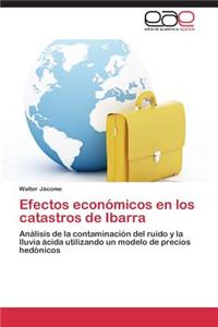 Efectos económicos en los catastros de Ibarra