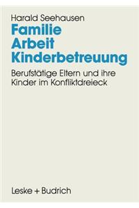 Familie. Arbeit. Kinderbetreuung