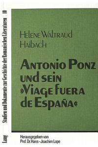 Antonio Ponz und sein «Viage fuera de Espana»