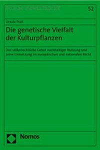 Die Genetische Vielfalt Der Kulturpflanzen
