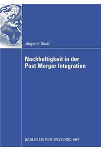 Nachhaltigkeit in Der Post Merger Integration