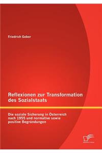 Reflexionen zur Transformation des Sozialstaats