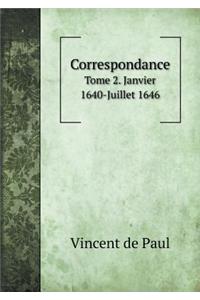 Correspondance Tome 2. Janvier 1640-Juillet 1646