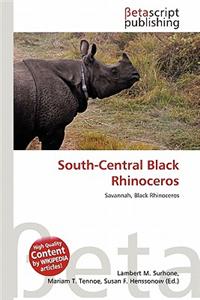 South-Central Black Rhinoceros