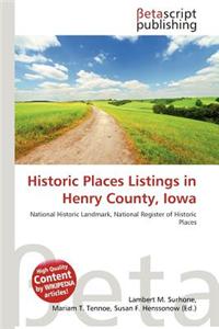 Historic Places Listings in Henry County, Iowa