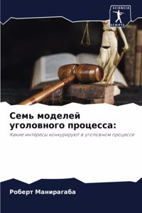 Семь моделей уголовного процесса