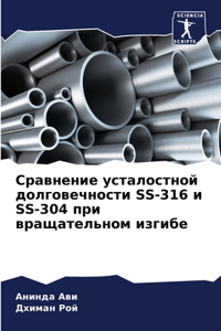 Сравнение усталостной долговечности SS-316 и SS-304