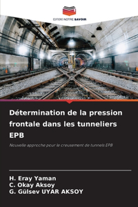 Détermination de la pression frontale dans les tunneliers EPB