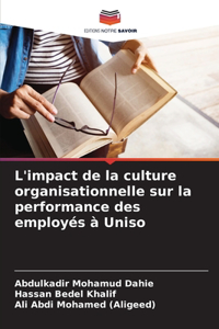 L'impact de la culture organisationnelle sur la performance des employés à Uniso