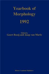 Yearbook of Morphology 1992