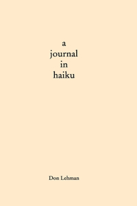 journal in haiku