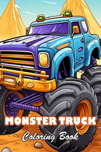Monster Truck Coloring Book