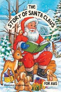 story of Santa Claus for kids: kids books about Santa Claus (golden book)