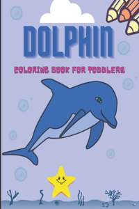 Dolphin Coloring Book For Toddlers